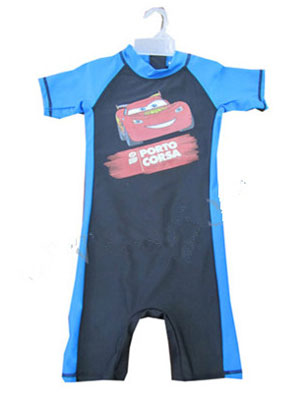 Boy's surfing swimsuits one pc swimming garments